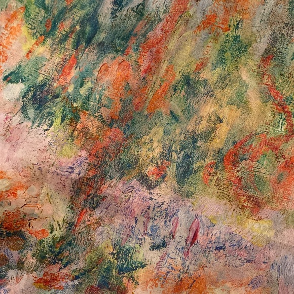 Monet inspired silk scarf-NWOT - Picture 8 of 8